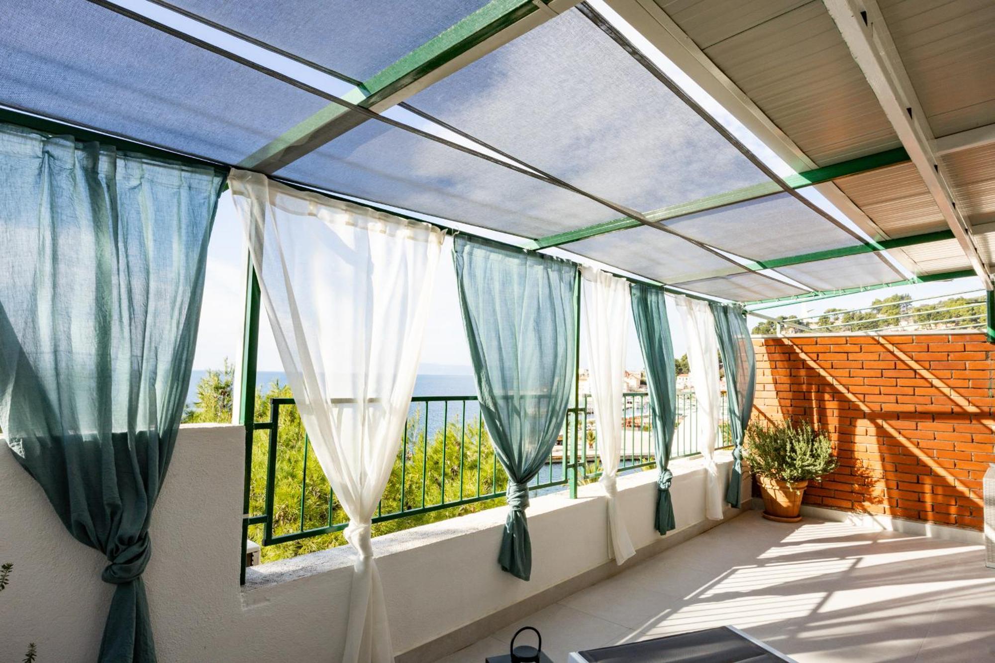 Apartments Krzanic Подгора Экстерьер фото