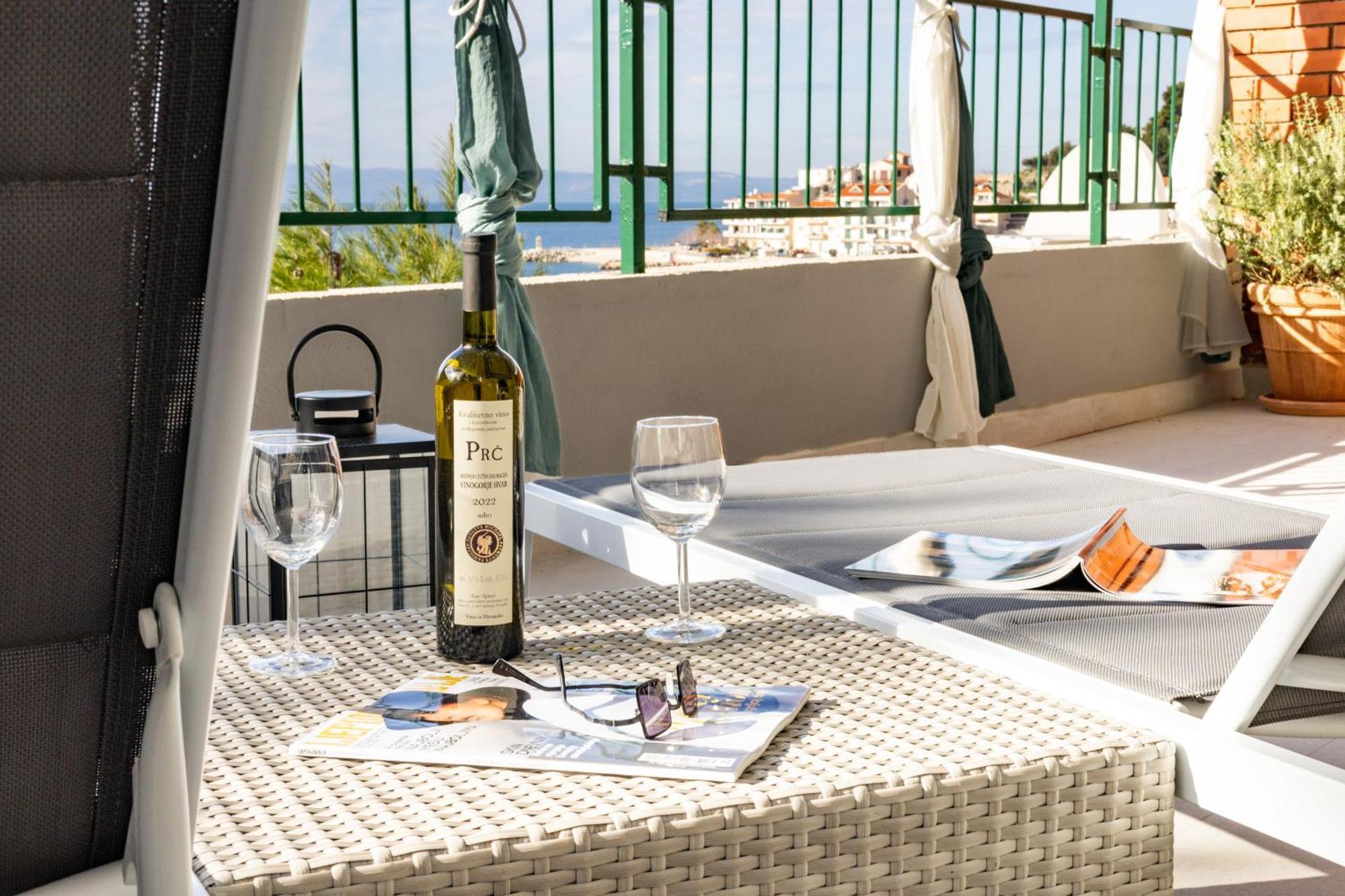 Apartments Krzanic Подгора Экстерьер фото
