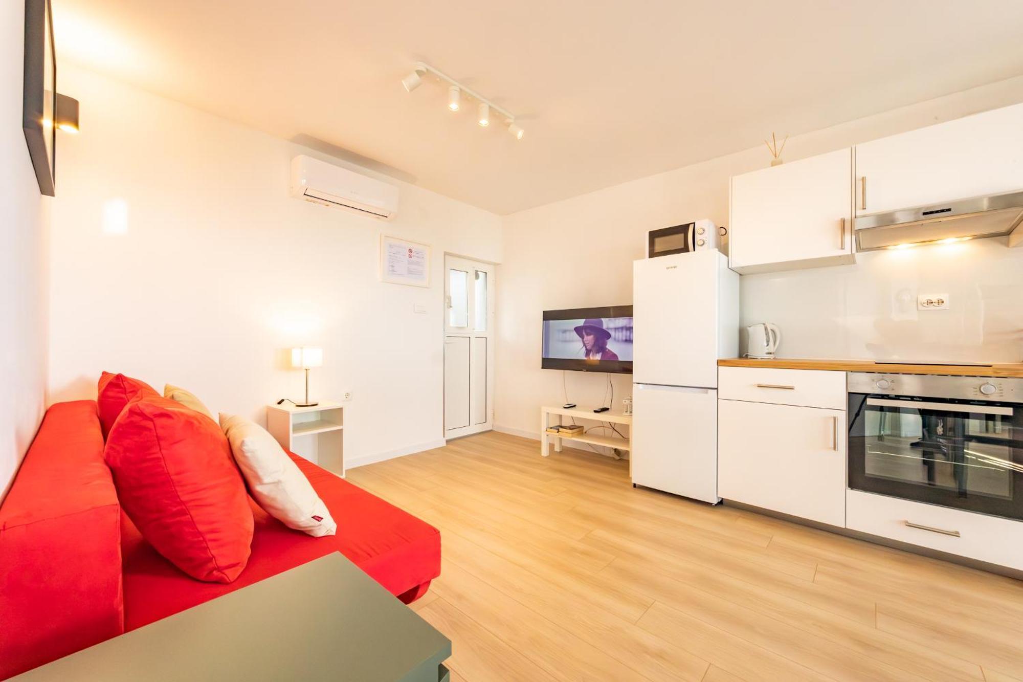 Apartments Krzanic Подгора Экстерьер фото