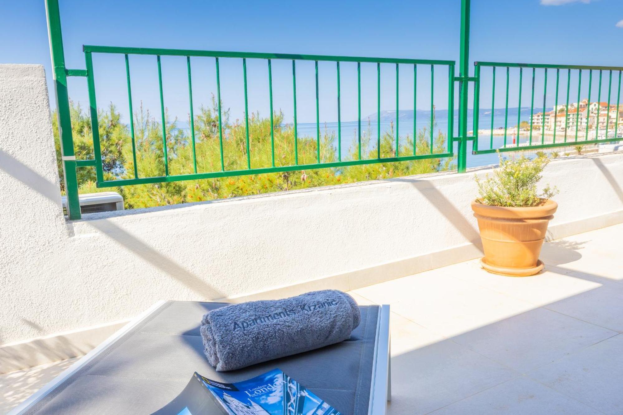 Apartments Krzanic Подгора Экстерьер фото